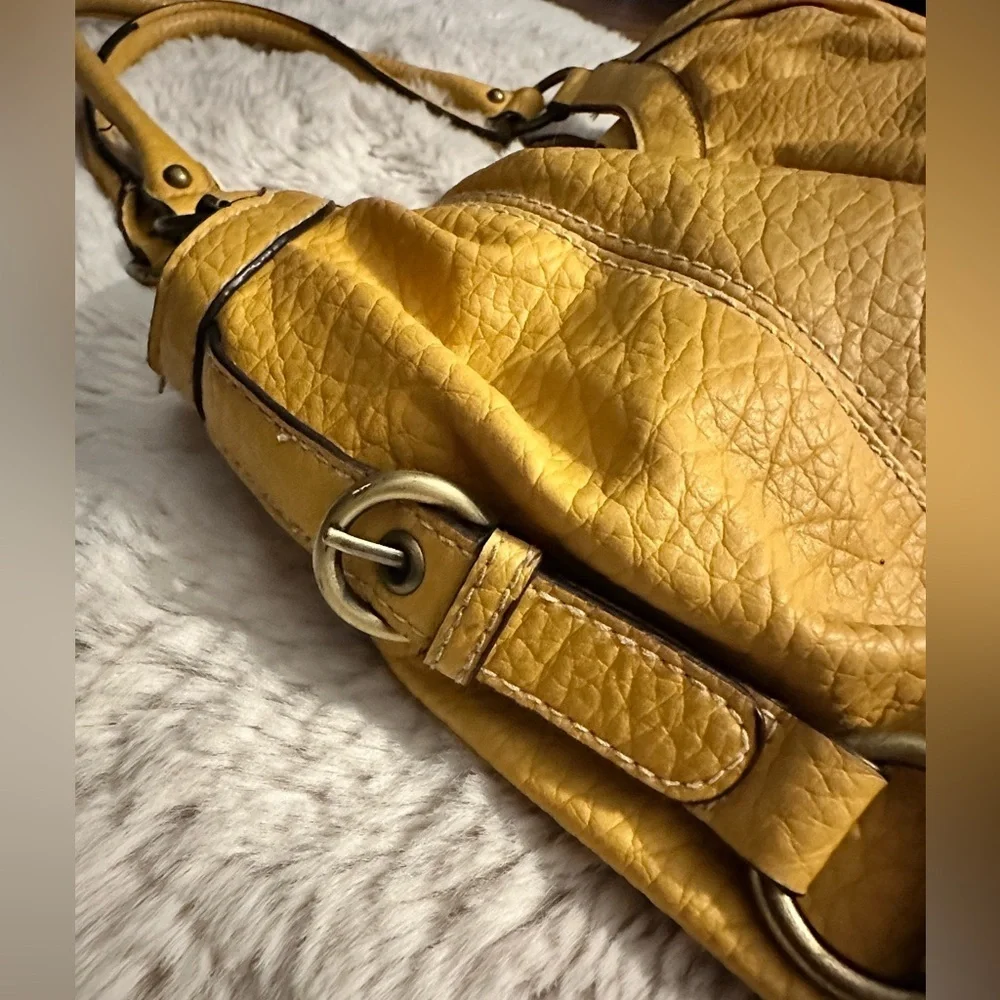 Strada Faux Leather Hobo Shoulder Bag